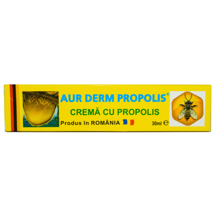 AurDerm cu Propolis 5%, 30ml, Laur Med [2]