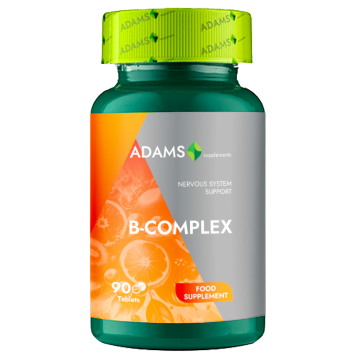 B-Complex, 90tab, Adams Supplements [2]
