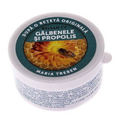 Balsam cu Galbenele si Propolis 30ml Transvital [2]