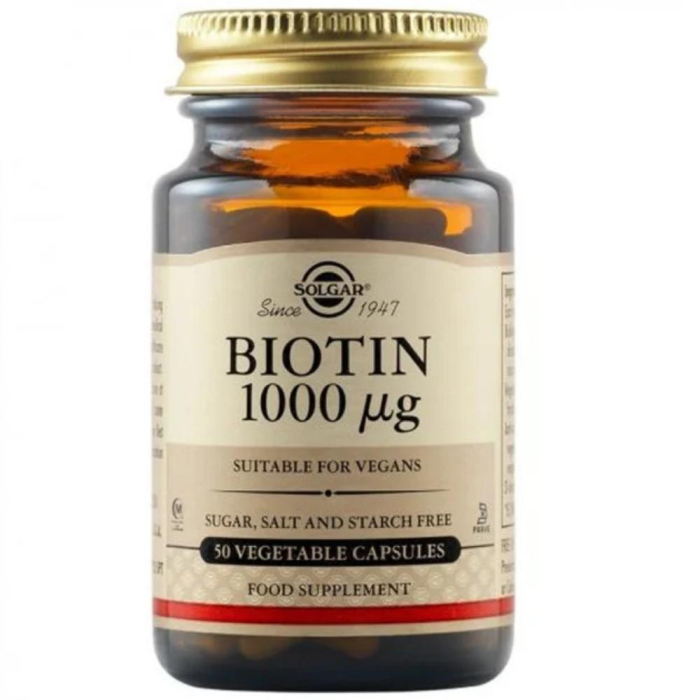 Biotina 1000 50cps Solgar [2]