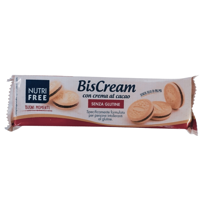 Biscuiti Biscream cu crema de cacao, 125g, NutriFree [2]