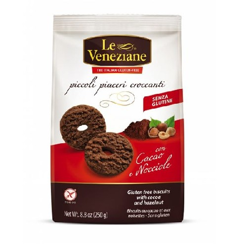 Biscuiti cu Cacao si Alune, 250gr, Le Veneziane [2]