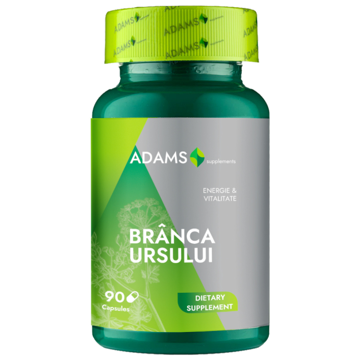 Branca Ursului 400mg, 90cps, Adams Supplements [2]