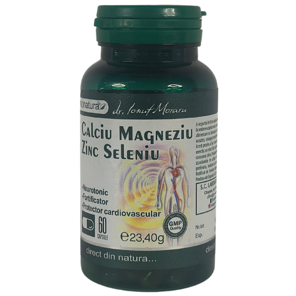 Ca+Mg+Zn+Se, 60cps, ProNatura [2]