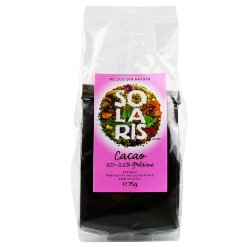 Cacao 20 22% Grasime 75gr Solaris [2]