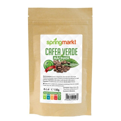 Cafea Verde (macinata), 150g, springmarkt [2]