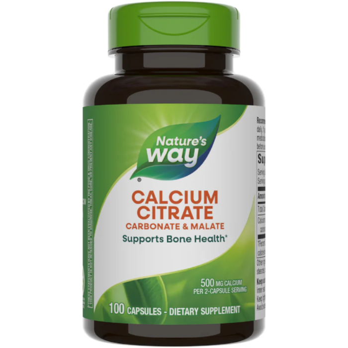 Calcium Citrate Complex, 100cps, Natures Way [2]