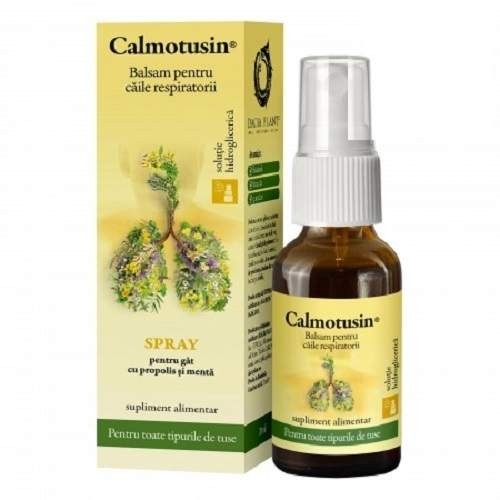 Calmotusin fara Alcool Spray Gat 20ml Dacia Plant [2]