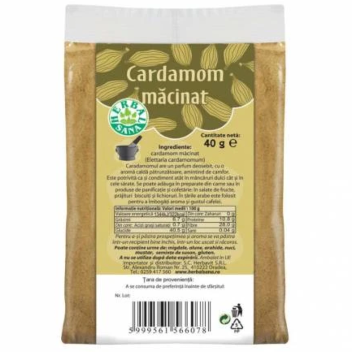 Cardamom Macinat 40g  Herbavit [2]
