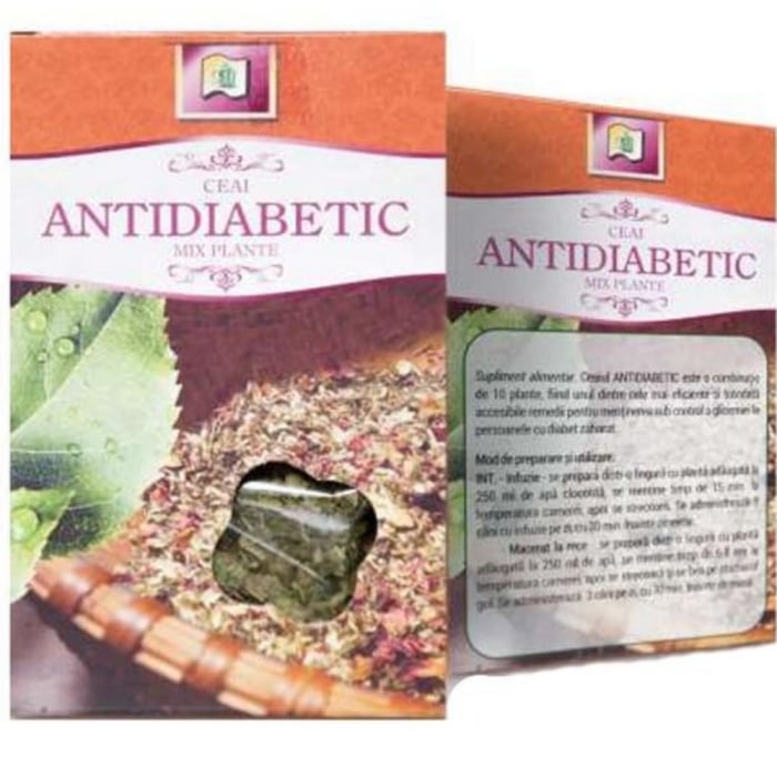 Ceai Antidiabetic 50gr. Stef Mar [2]