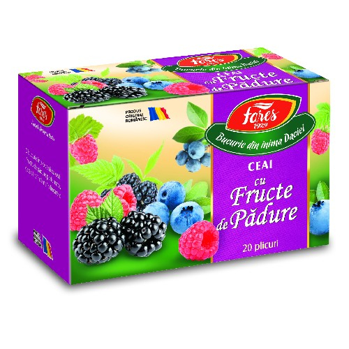 Ceai Aromfruct Fructe de Padure 20plicuri Fares [2]