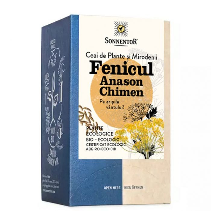 Ceai Fenicul, Anason, Chimen Eco 18dz Sonnentor [2]