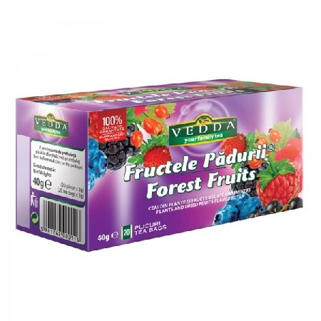 Ceai Fructe de Padure Vedda Plic [2]