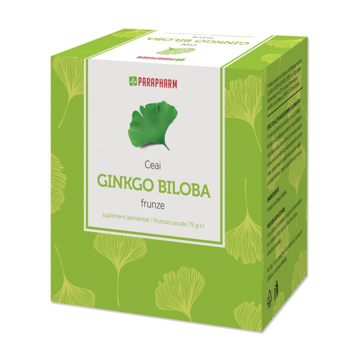 Ceai Gingko Biloba 75gr Parapharm [2]