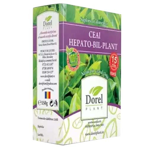 Ceai Hepato Bil Plant 150gr Dorel Plant [3]