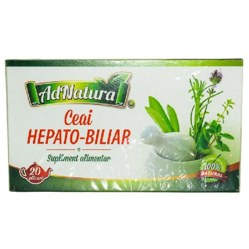 Ceai Hepato-biliar, 25dz, AdNatura [2]