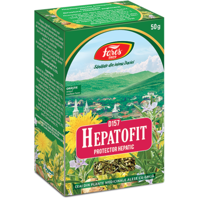 Ceai Hepatofit Protector Hepatic 50gr Fares [2]