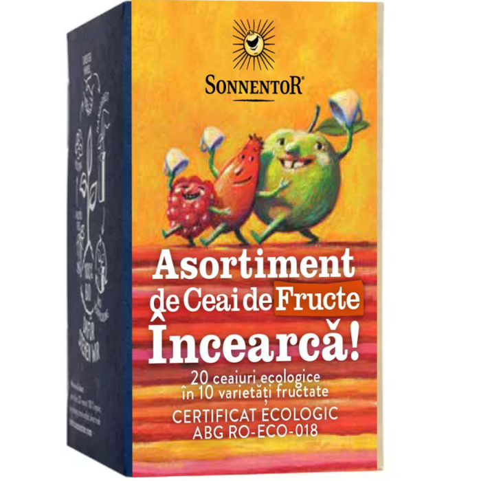 Ceai Incearca! Asortiment Ceai Fructe 20dz Sonnentor [2]