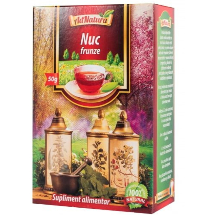 Ceai Nuc, frunze, 50g, AdNatura [3]