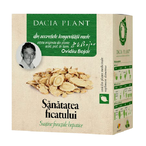 Ceai Sanatatea Ficatului 50gr Dacia Plant [2]