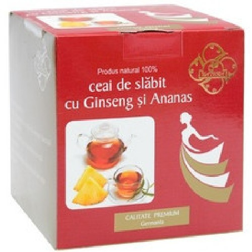 Ceai Slabit cu Ginseng si Ananas 20plicuri Bis-Nis [2]