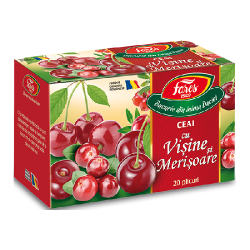 Ceai Visine si Merisoare 20dz Fares [2]
