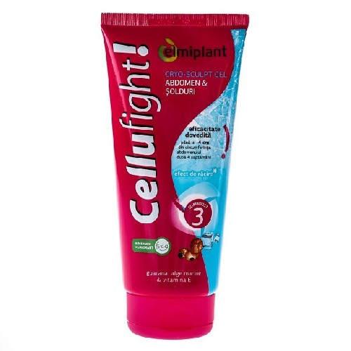 Cellufight Cry-Sculpt Gel Abdomen&Solduri 200ml Efect Racire [2]