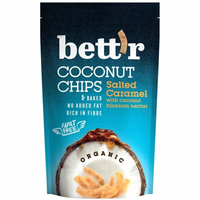 Chips De Cocos Si Caramel Sarat Bettr 70g, Bio Holistic [2]