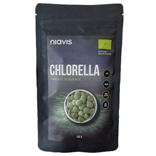 Chlorella Tablete Eco 125gr Niavis [2]