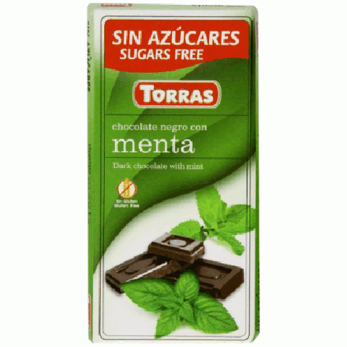 Ciocolata Neagra Menta 75gr Torras [2]