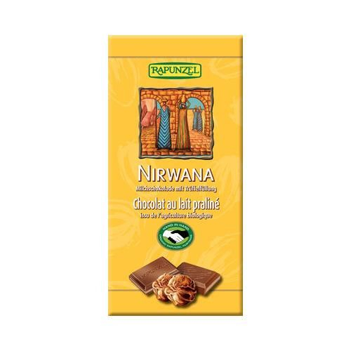Ciocolata Nirwana cu crema de praline, Bio, 100gr, Rapunzel [2]