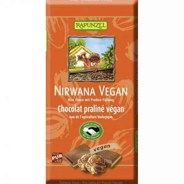 Ciocolata Nirwana cu Praline 100gr Rapunzel [2]