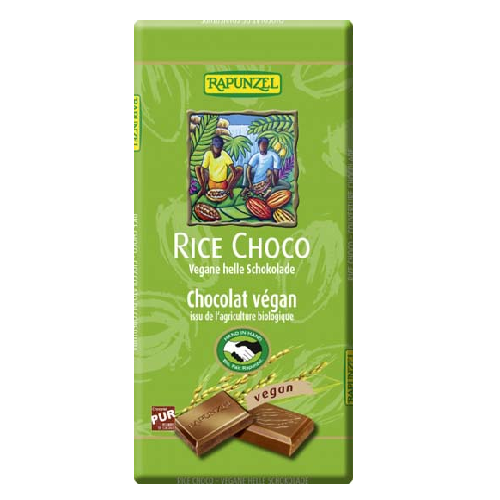 Ciocolata Vegana cu Lapte de Orez Eco 100gr Rapunzel [3]