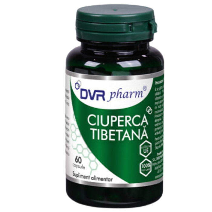 Ciuperca Tibetana, 60cps, DVR Pharm [2]