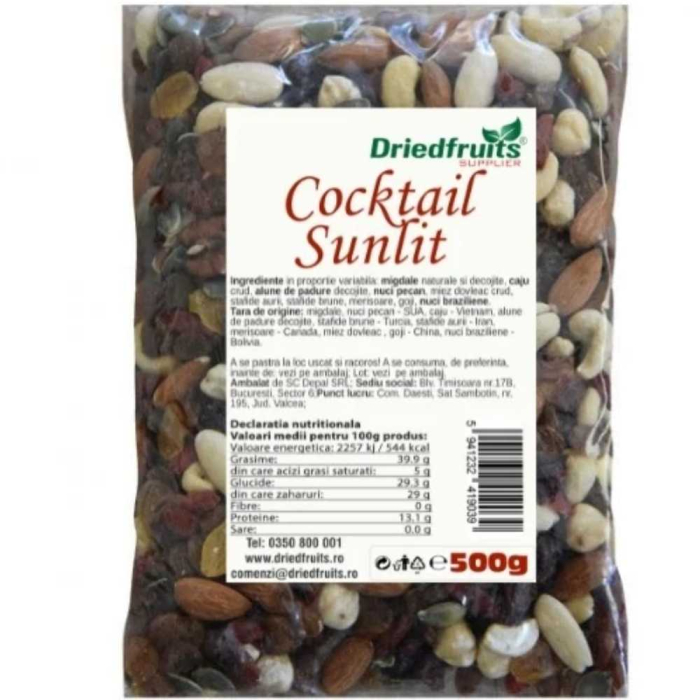 Cocktail Sunlit - fructe uscate, 500g, Driedfruits [2]