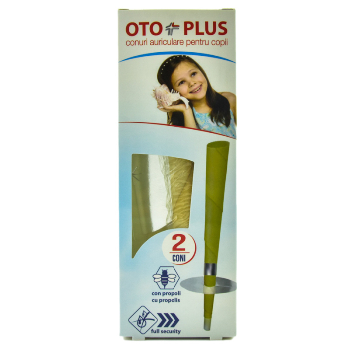 Conuri Auriculare pt Copii cu Propolis 2buc Aurigen [2]