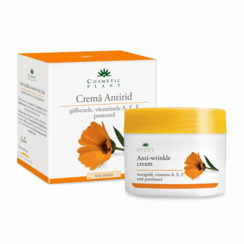 Crema Antirid Galbenele + Pantenol 50ml Cosmetic Plant [2]