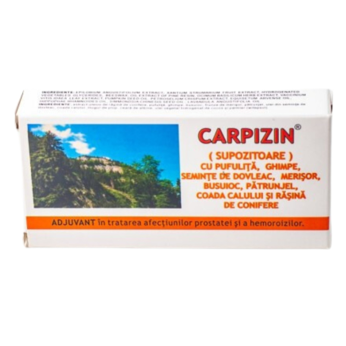 Crema Carpizin Supozitoare, 10 bucati, Elzin Plant [3]