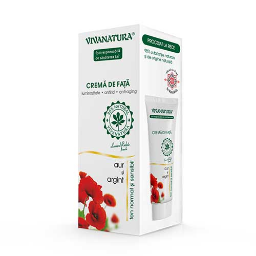 Crema De Fata Cu Argint Si Aur 75ml VivaNatura [2]