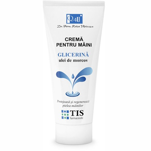 Crema de Maini cu Glicerina & Ulei de Morcov 100ml Tis [2]