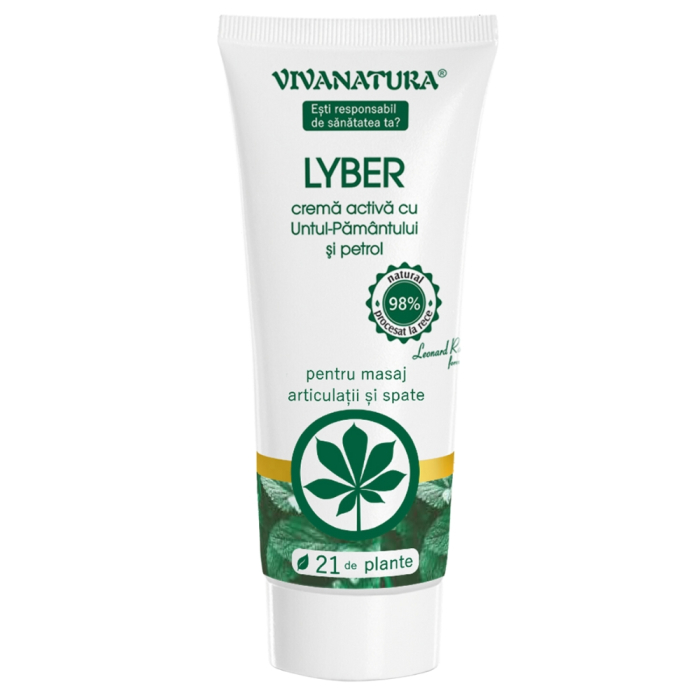 Crema Lyber cu Untul Pamintului 75ml Vivanatura [2]