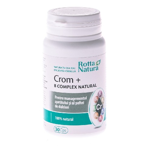 Crom + B complex Natural 30cps Rotta Natura [2]