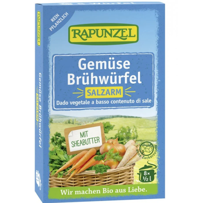 Cub de Supa cu Legume cu Putina Sare Eco 68gr Rapunzel [2]
