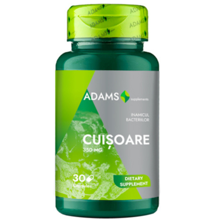 Cuisoare 350mg, 30cps, Adams Supplements [2]