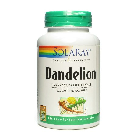 Dandelion 520mg, 100 cps, Solaray [3]