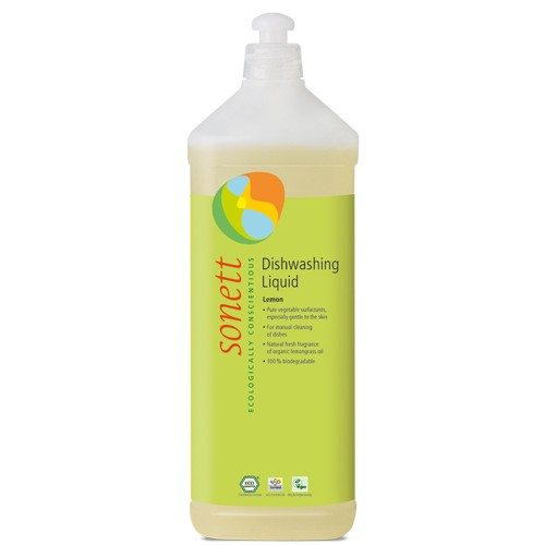 Detergent Ecologic pentru Spalat Vase cu Lamaie 1l Sonett [2]