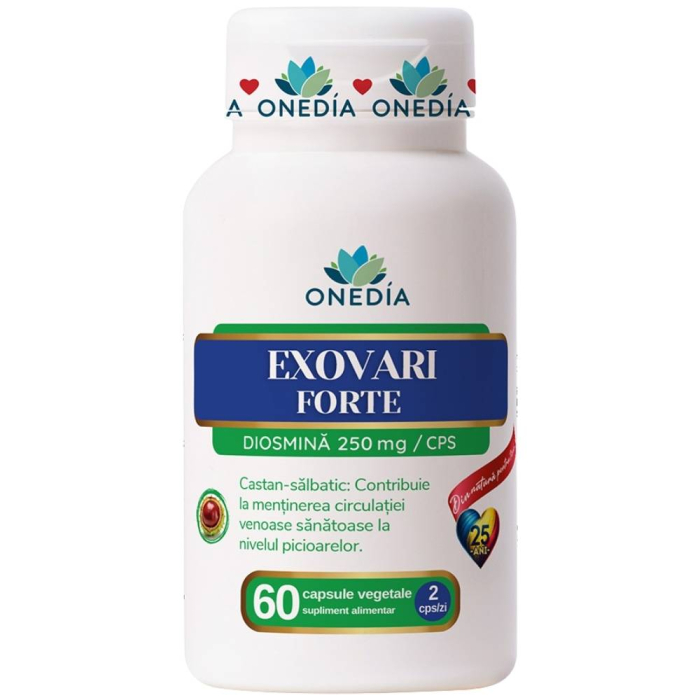 Exovari Forte Diosmina, 60cps, Onedia [3]