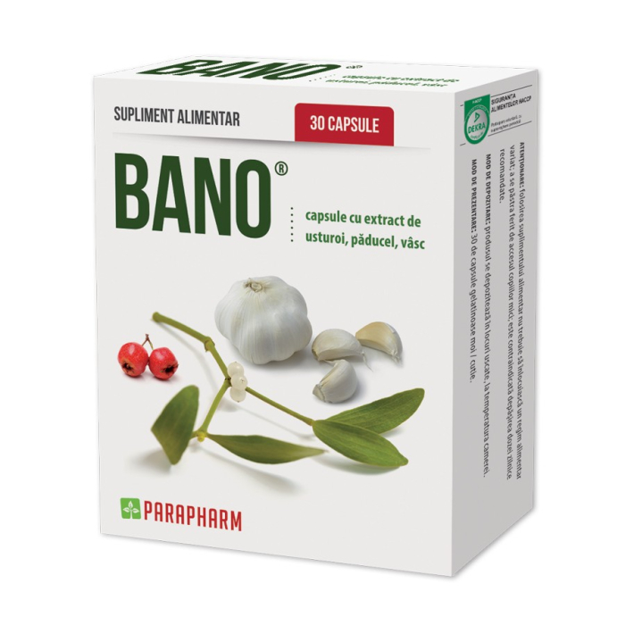 Extract Usturoi+Paducel+Vasc Bano 30cps Parapharm [3]
