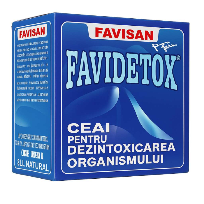 Favidetox Ceai 50gr Favisan [2]