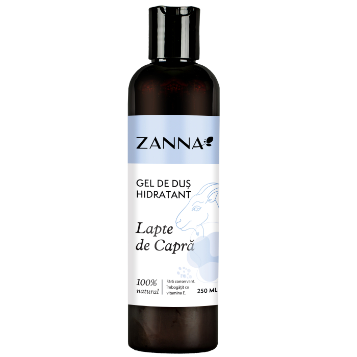 Gel de dus Hidratant cu Lapte de capra, 250ml, Zanna [2]